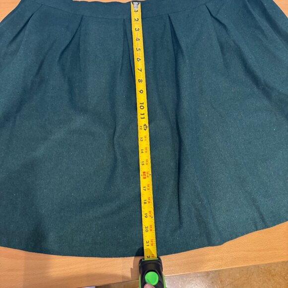 Modcloth Brisk Taker Wool Blend Skirt - sz 24 - Picture 10 of 11